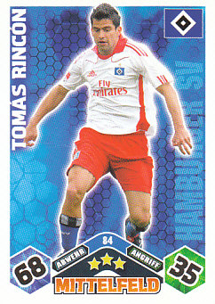 Tomas Rincon Hamburger SV 2010/11 Topps MA Bundesliga #84